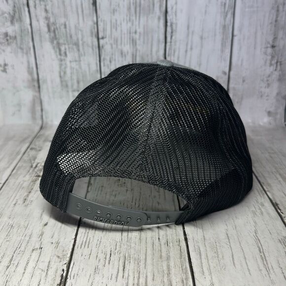 Richardson Mad Mole Brewing Trucker Hat Cap Gray Black Adjustable - Picture 4 of 9